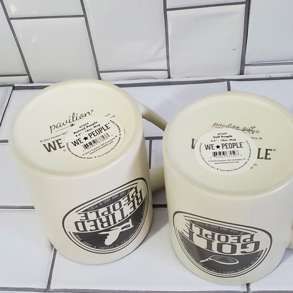 Lot of 2 “WE PEOPLE” Large Coffee Mugs  Theme: ‘Go - Picture 6 of 8